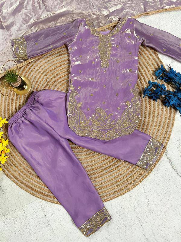 Premium Quality Ready to Wear Silk Kids clothing market in Surat